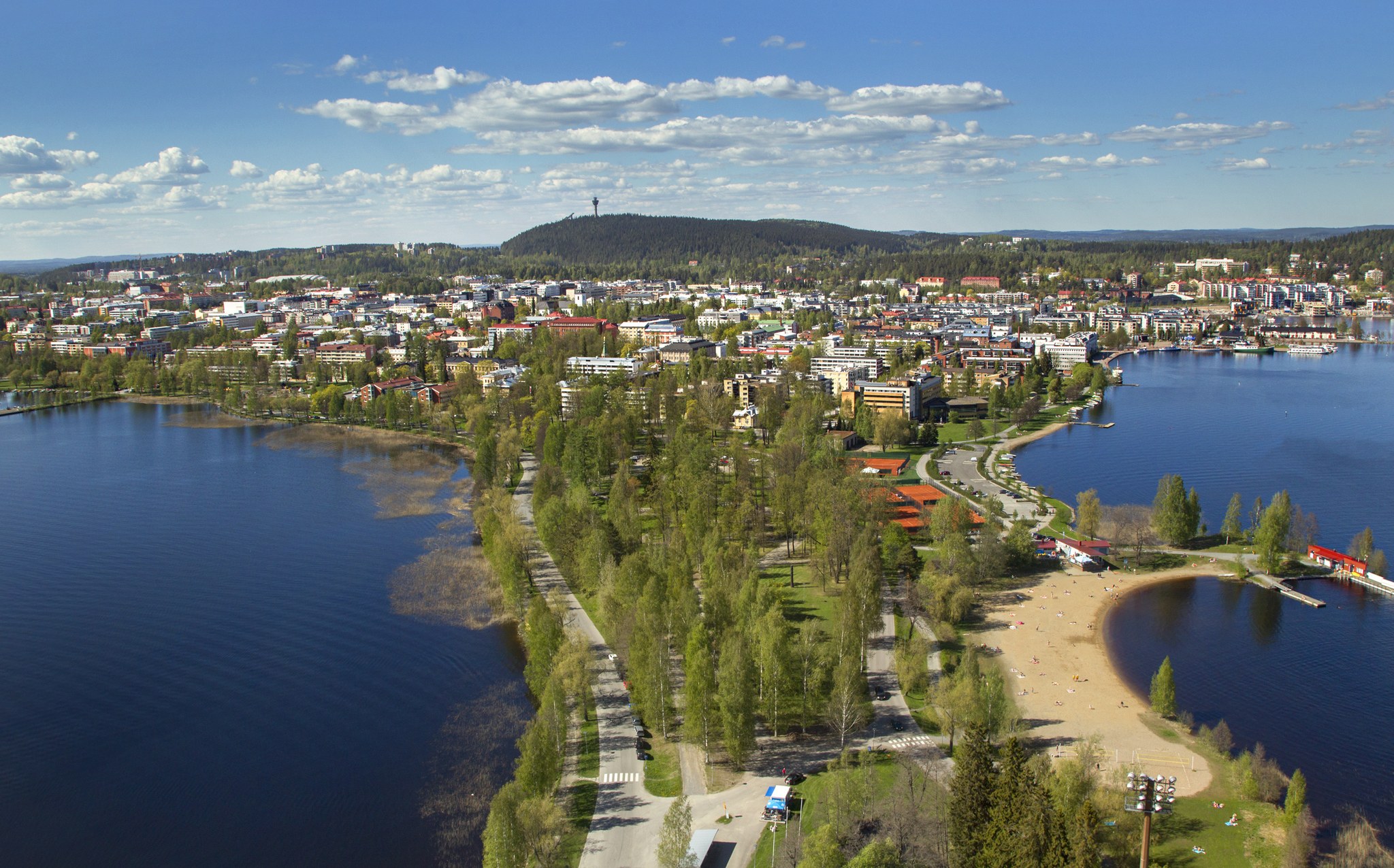 Kuopio Финляндия озеро