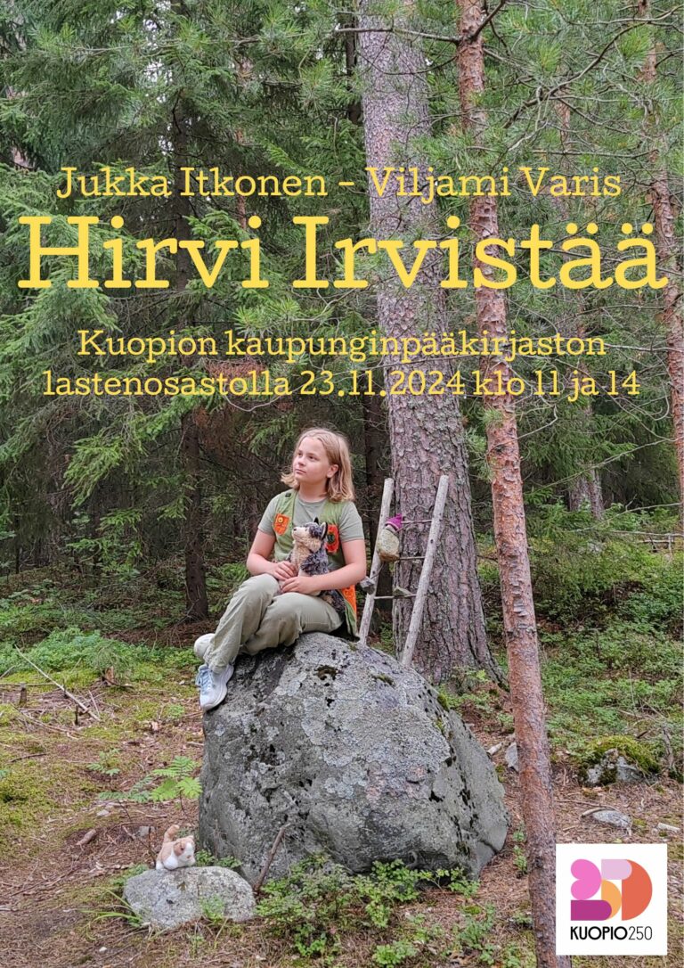 Hirvi irvistää -lasten näytelmä