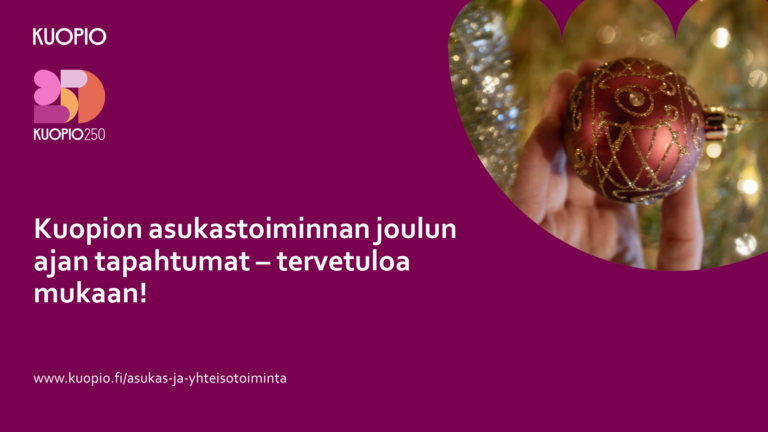 Asukastoiminnan joulu 2024 / Christmas Events