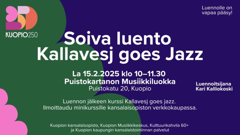 Soiva ilmaisluento - Kallavesj goes Jazz