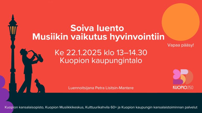 Soiva ilmaisluento - Musiikin vaikutus hyvinvointiin